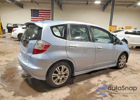 2009 Honda Fit Sport из США, поврежденный, VIN JHMGE88499S034153
